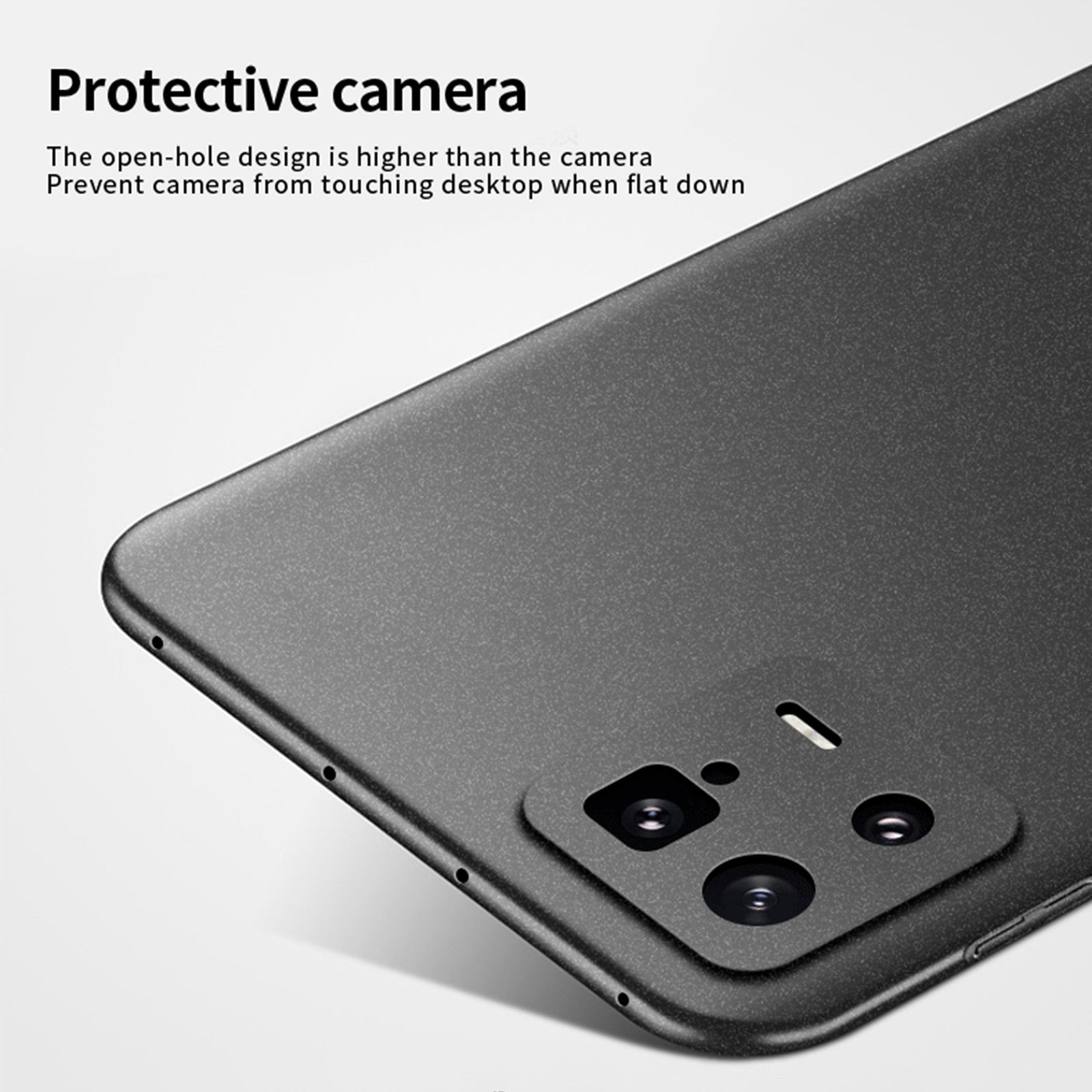 MOFI Shield Matte Series Phone Shell for Xiaomi 13 5G Anti-Scratch Hard PC Back Cover Cell Phone Protective Case
