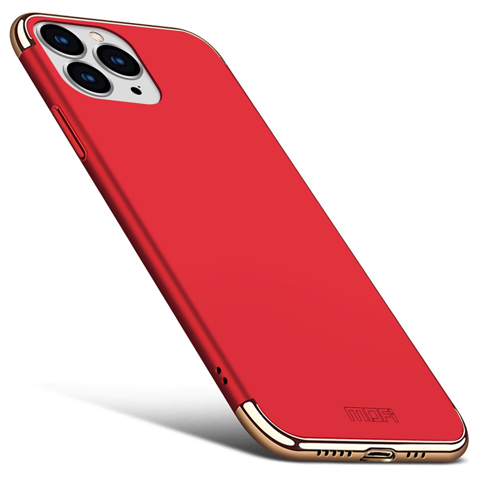 MOFI Guard Series Back Cover for iPhone 14 Pro Max Detachable 3-in-1 Hard PC Electroplating Phone Case