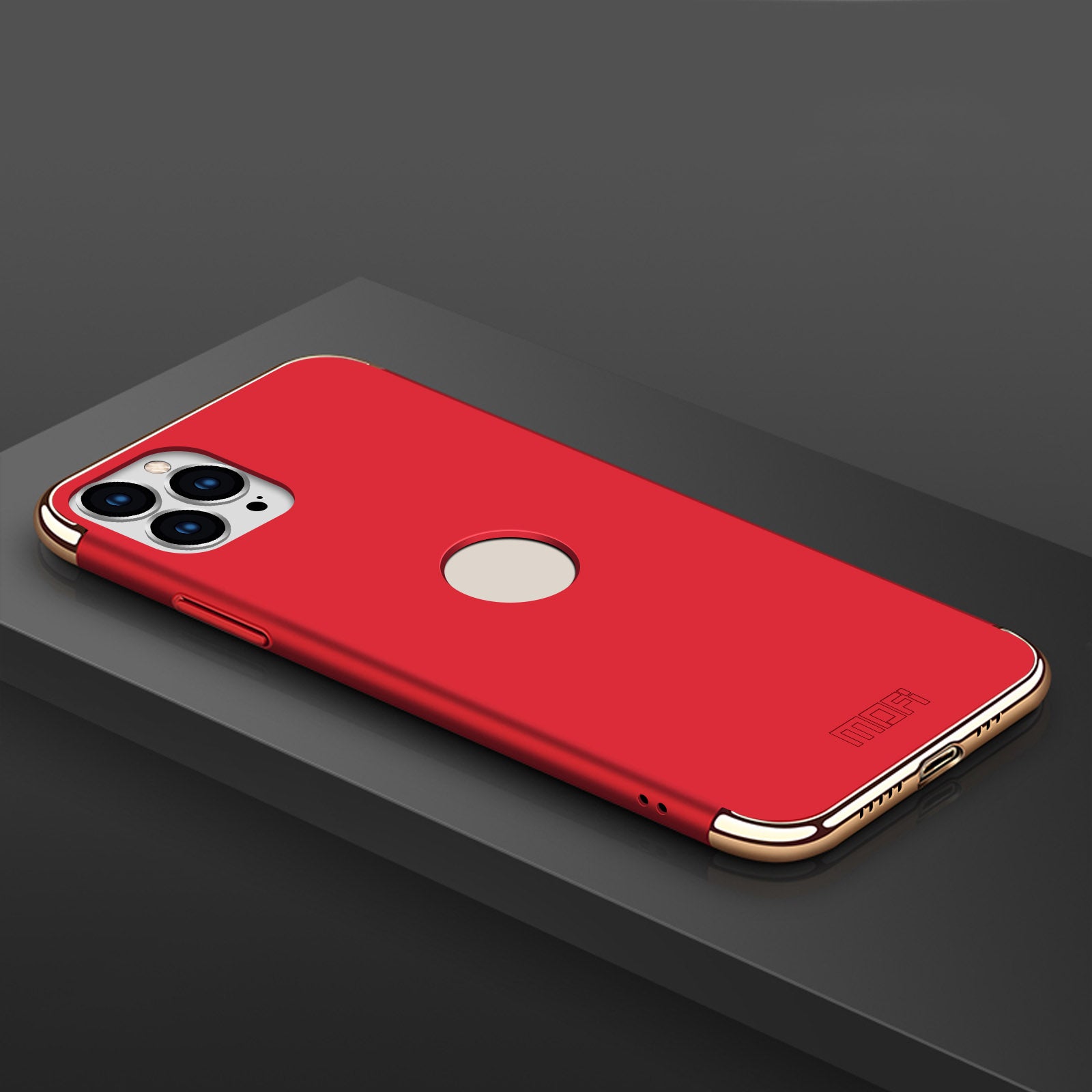 MOFI Guard Series Back Cover for iPhone 14 Pro Max Detachable 3-in-1 Hard PC Electroplating Phone Case