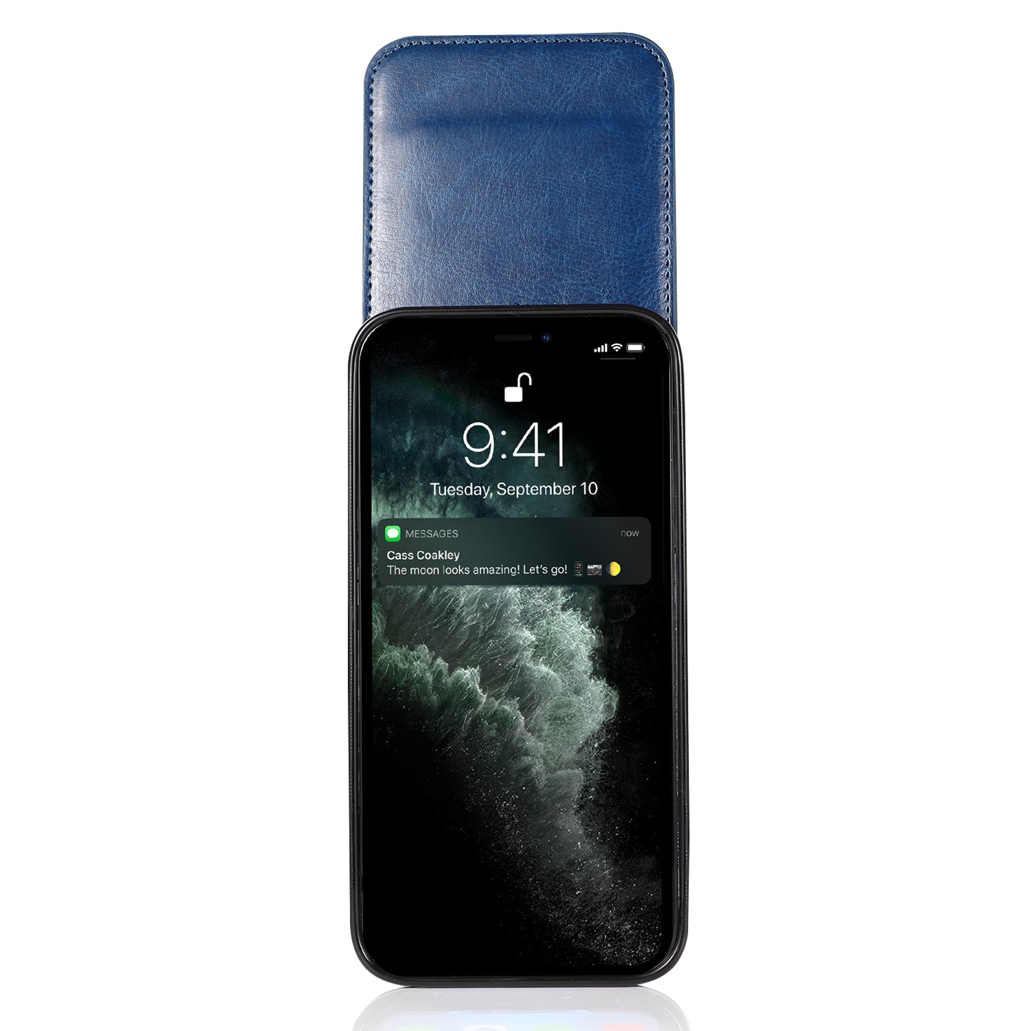 For iPhone 13 Pro Max Card Slots Phone Kickstand Case PU Leather Coated TPU Back Cover