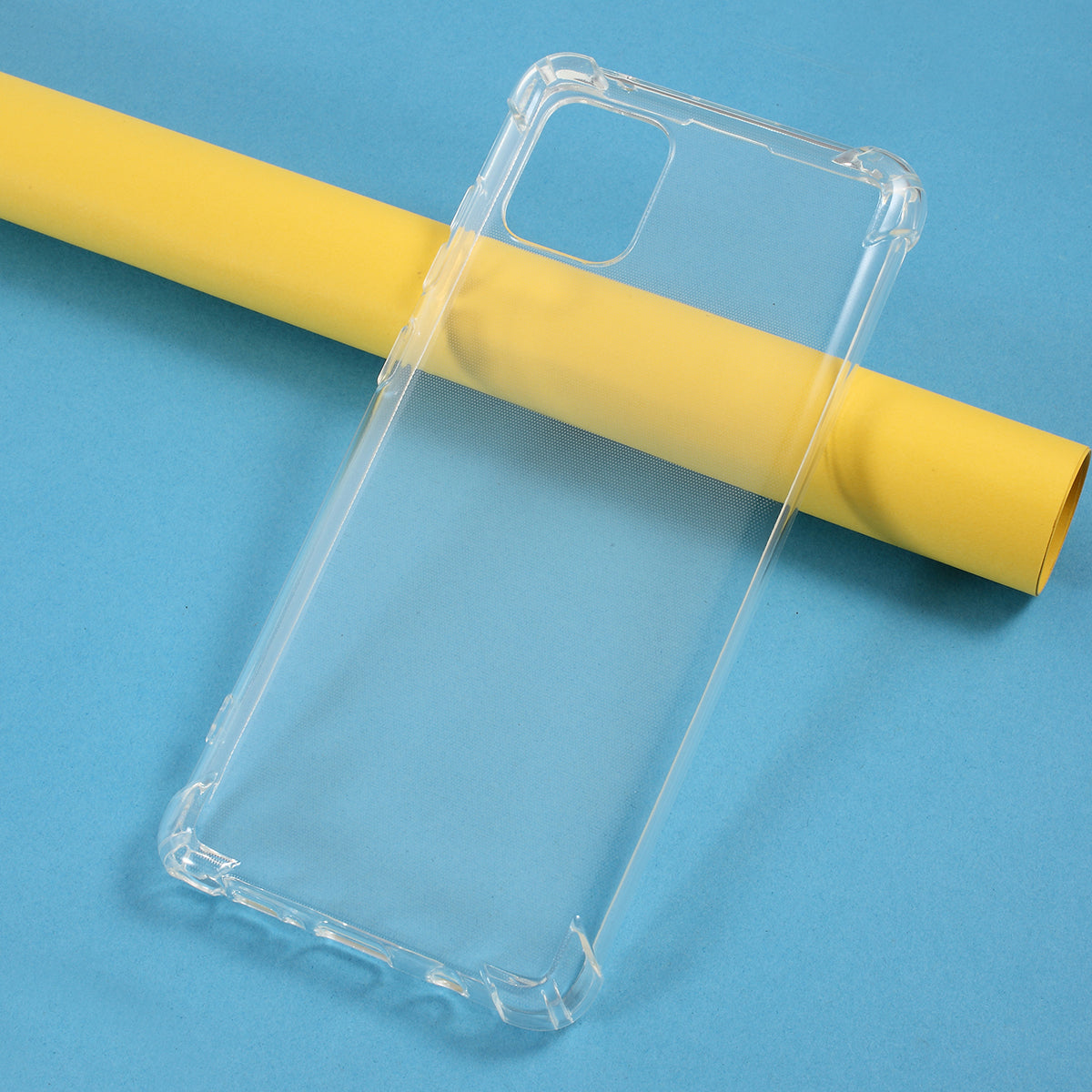 Drop-resistant Clear TPU Phone Case for Samsung Galaxy A81 Note 10 Lite