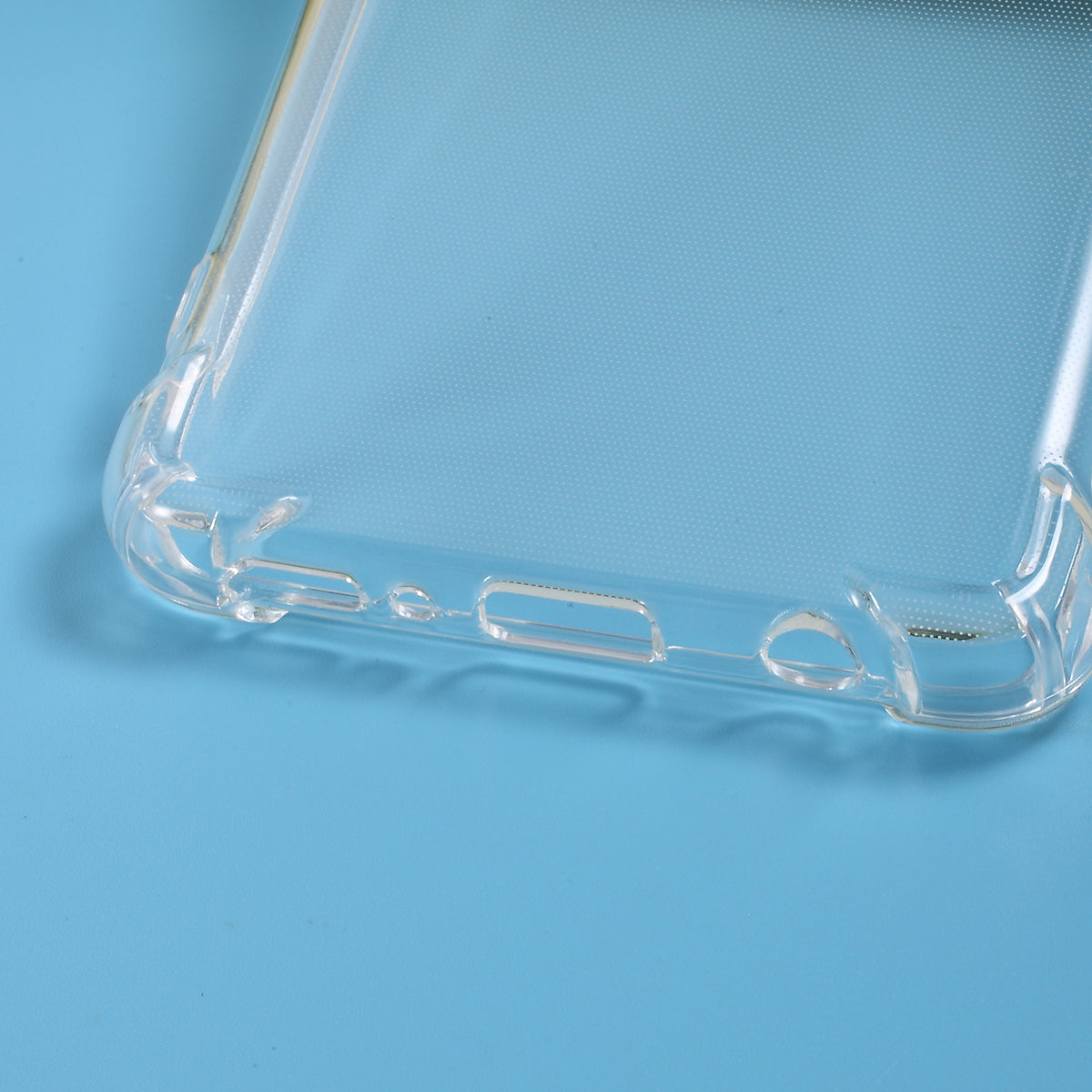 Pro Samsung Galaxy A41 (globální verze) Transparentní nárazuvzdorné pouzdro na telefon TPU