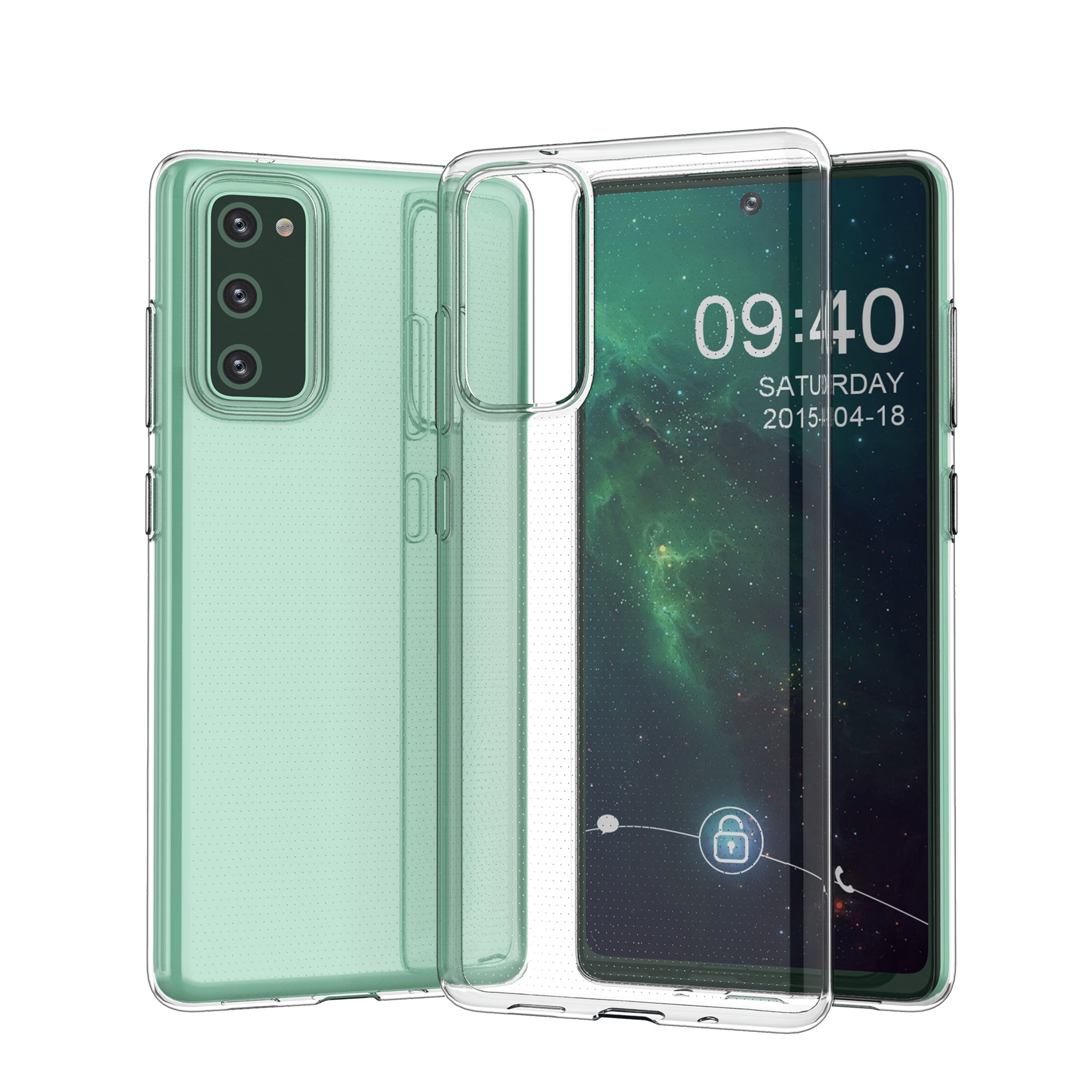 Ultra tenký průhledný průhledný TPU kryt 0,5 mm pro Samsung Galaxy S20 FE S20 FE 5G S20 Lite S20 FE 2022