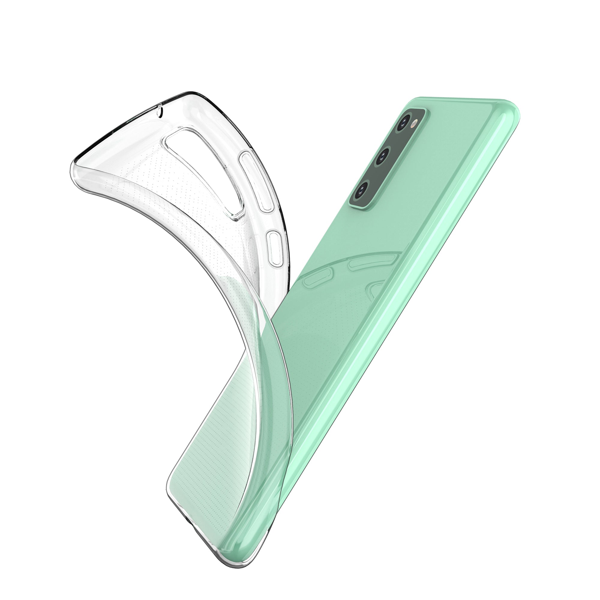 Ultra tenký průhledný průhledný TPU kryt 0,5 mm pro Samsung Galaxy S20 FE S20 FE 5G S20 Lite S20 FE 2022