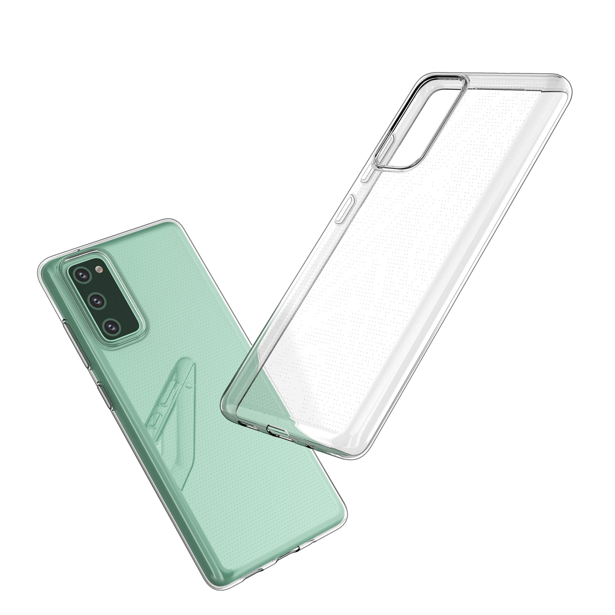 Ultra tenký průhledný průhledný TPU kryt 0,5 mm pro Samsung Galaxy S20 FE S20 FE 5G S20 Lite S20 FE 2022