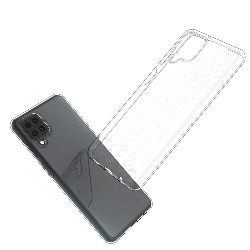 Super Slim Crystal Clear TPU Phone Protective Case for Samsung Galaxy A12