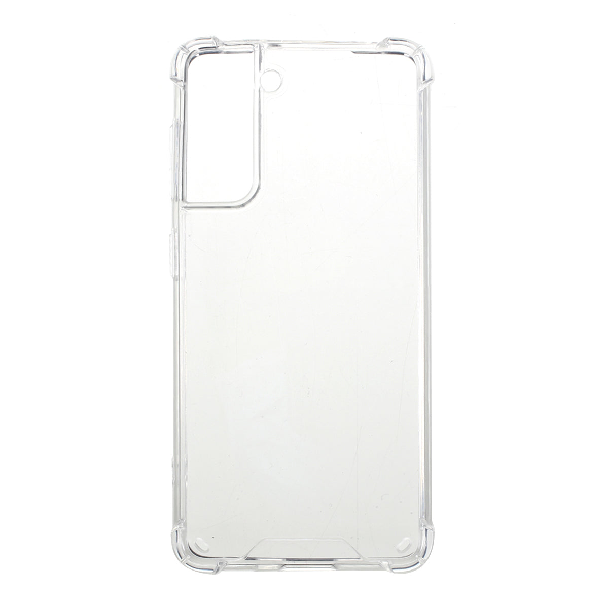 Shockproof Clear Acrylic Back TPU Edge Combo Case for Samsung Galaxy S21 5G