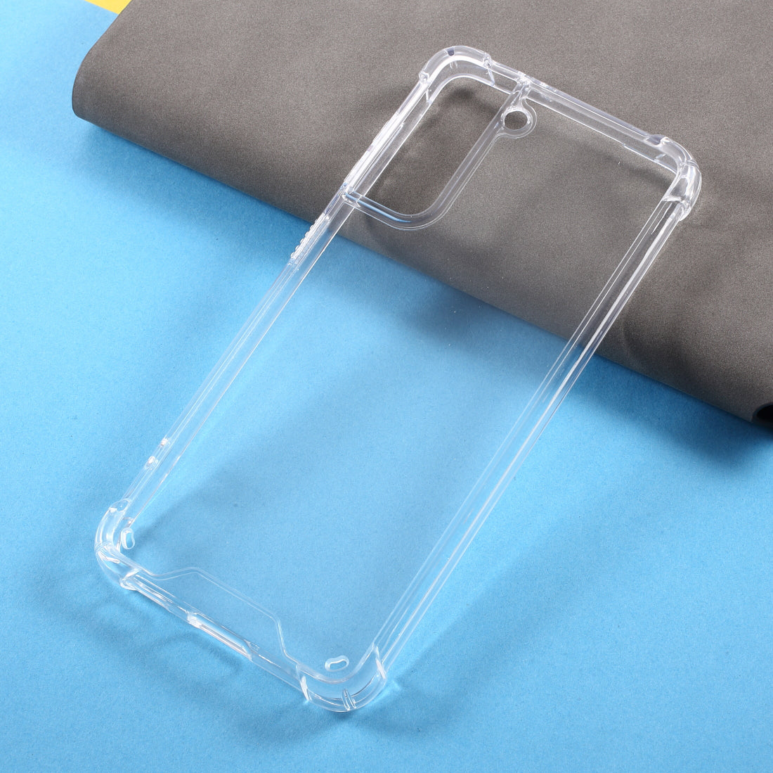 Shockproof Clear Acrylic Back TPU Edge Combo Case for Samsung Galaxy S21 5G