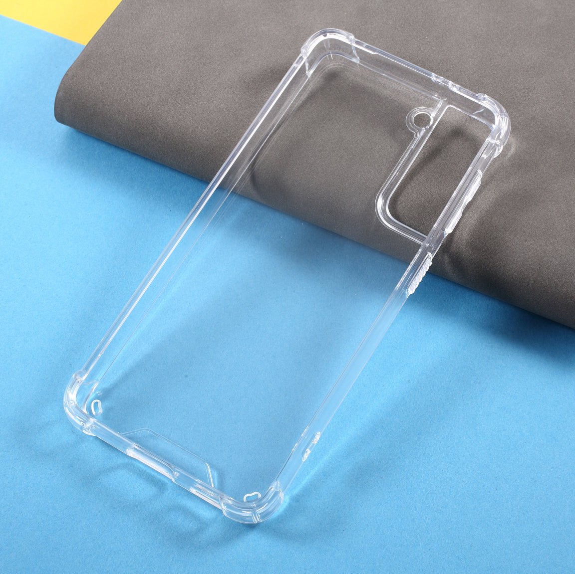 Shockproof Clear Acrylic Back TPU Edge Combo Case for Samsung Galaxy S21 5G