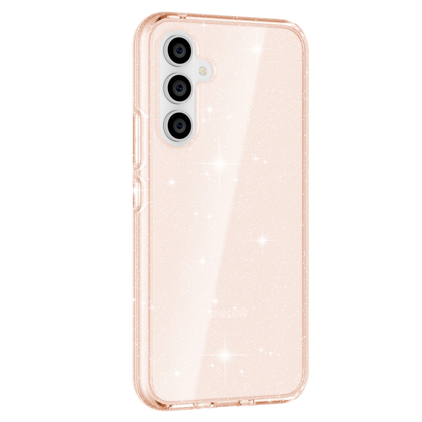 Pro Samsung Galaxy A54 5G Glittery Powder Bling Pouzdro na telefon Hard PC Měkký TPU Ochranný kryt proti pádu