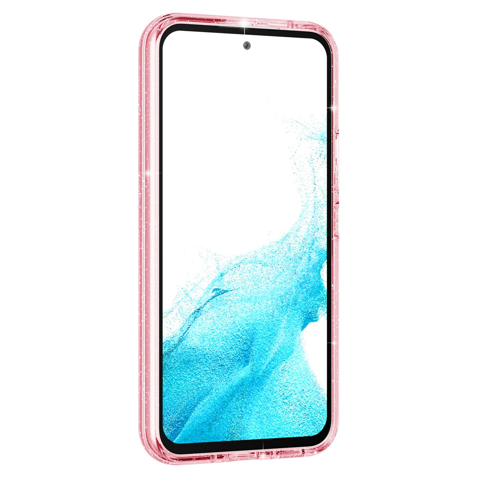 Pro Samsung Galaxy A54 5G Glittery Powder Bling Pouzdro na telefon Hard PC Měkký TPU Ochranný kryt proti pádu