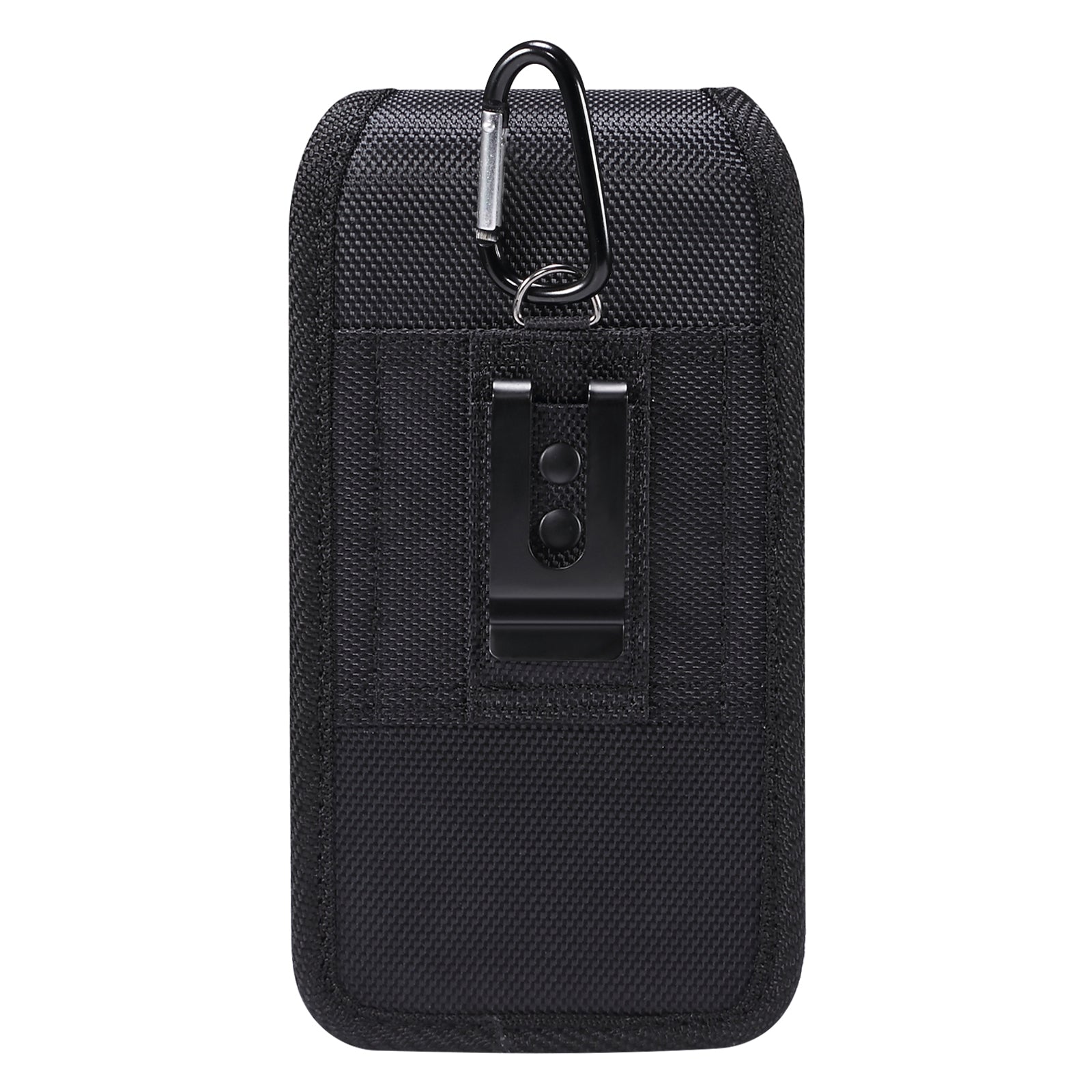 For iPhone 14 Plus/14 Pro Max/Samsung Galaxy S23/S23 Ultra Phone Waist Pouch Oxford Cloth Belt Loop Back Clip Phone Bag