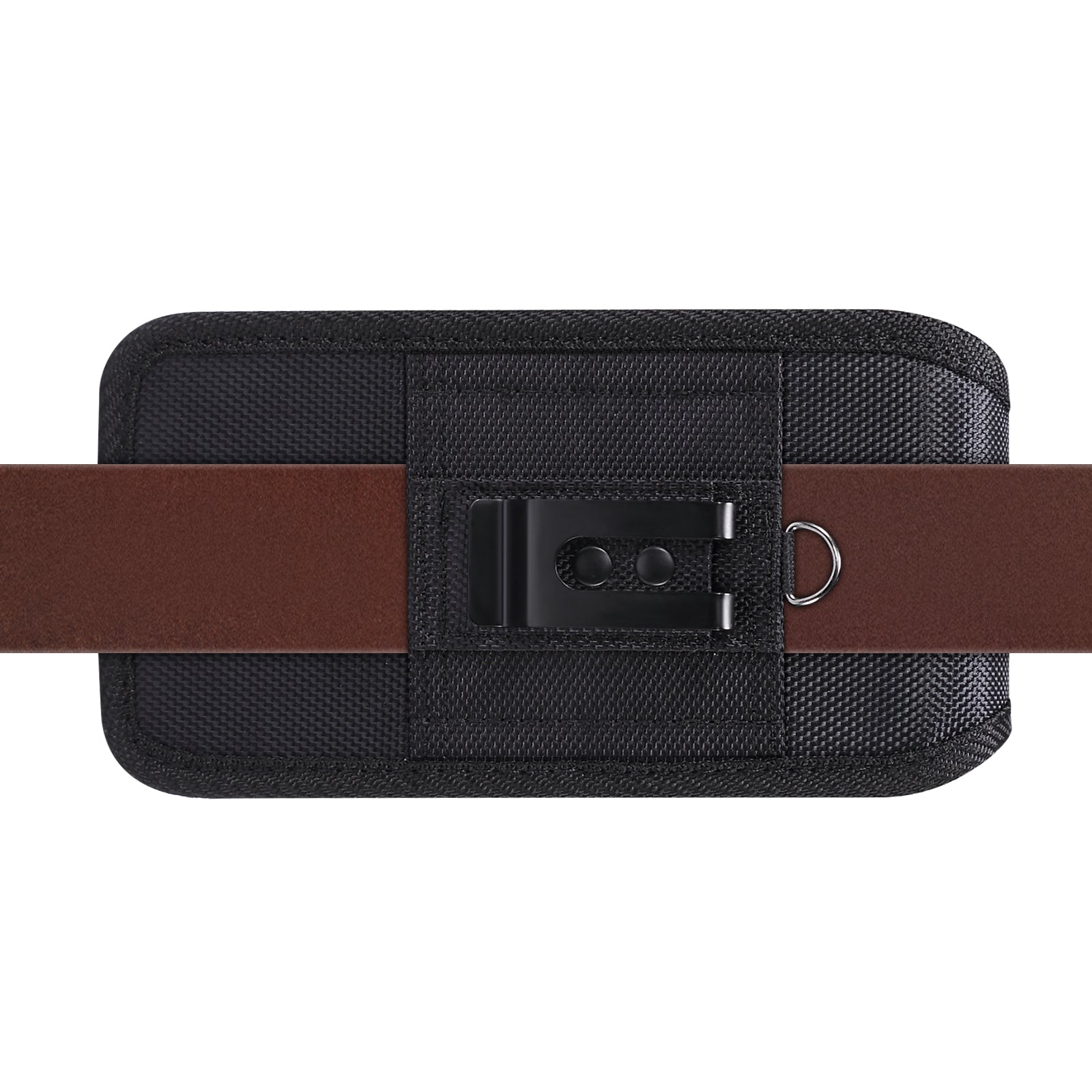 For iPhone 14 Plus/14 Pro Max/Samsung Galaxy S23/S23 Ultra Phone Waist Pouch Oxford Cloth Belt Loop Back Clip Phone Bag