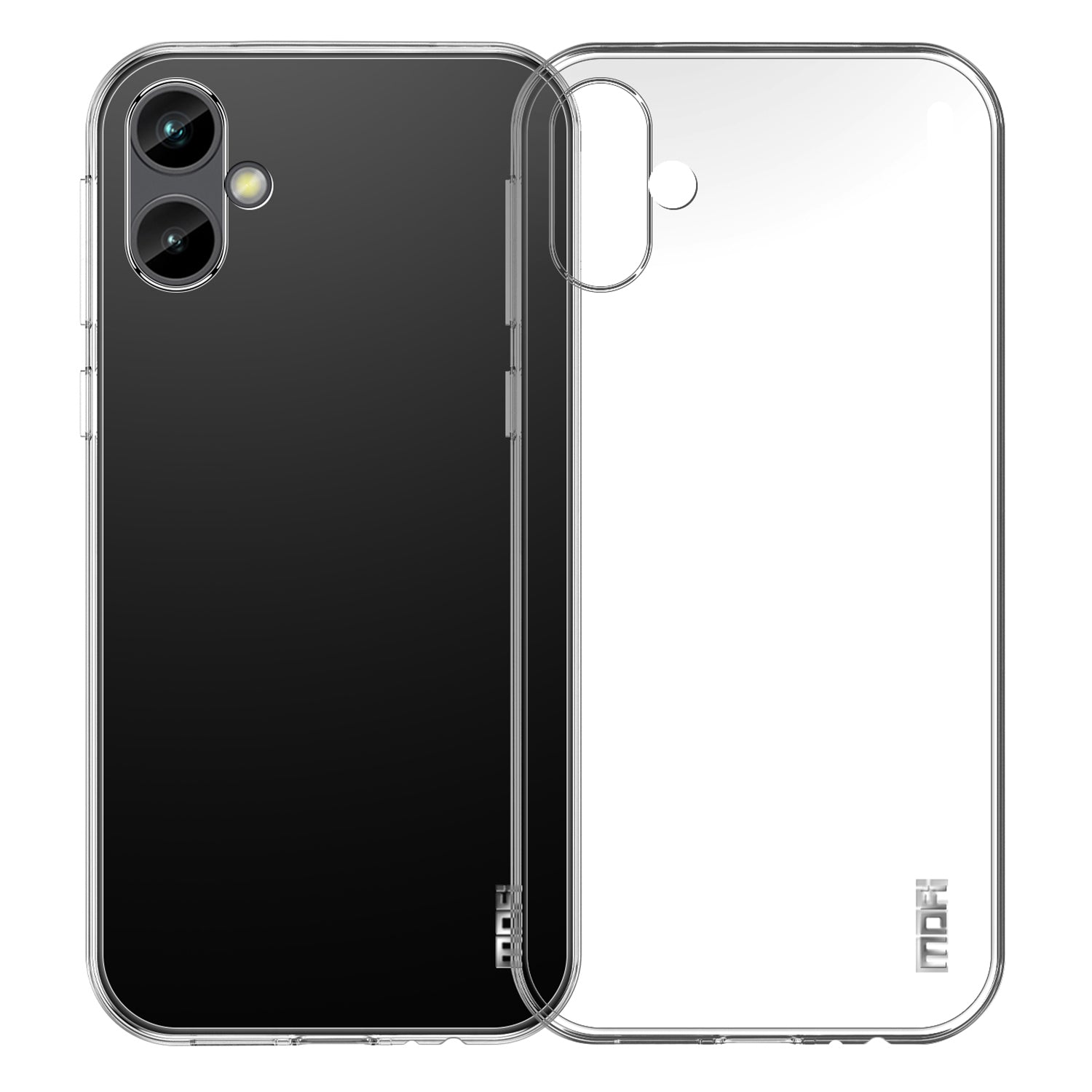 MOFI Back Shell for Samsung Galaxy A04e 4G/F04 4G/M04 4G Drop Protection TPU Phone Case High Transparency Protective Cover
