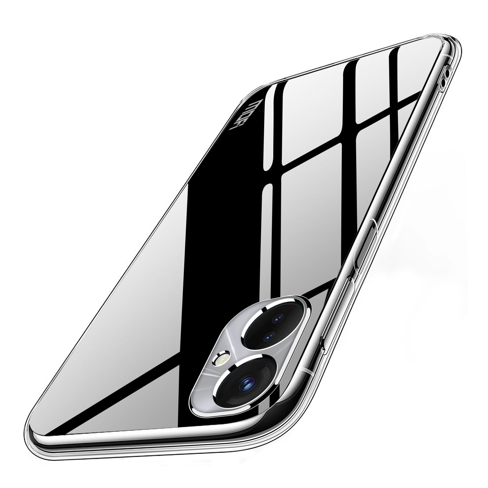 MOFI Shockproof TPU Phone Case for Tecno Spark 9 Pro 4G Transparent Cellphone Back Protector Cover
