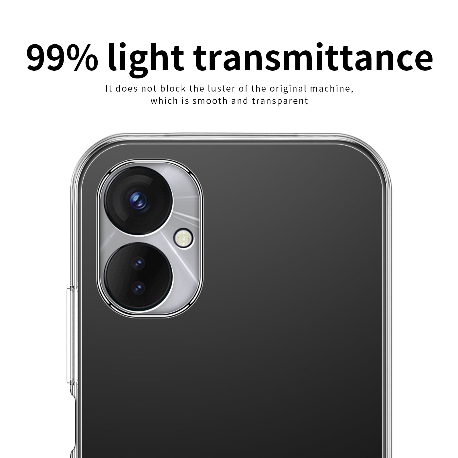 MOFI Shockproof TPU Phone Case for Tecno Spark 9 Pro 4G Transparent Cellphone Back Protector Cover