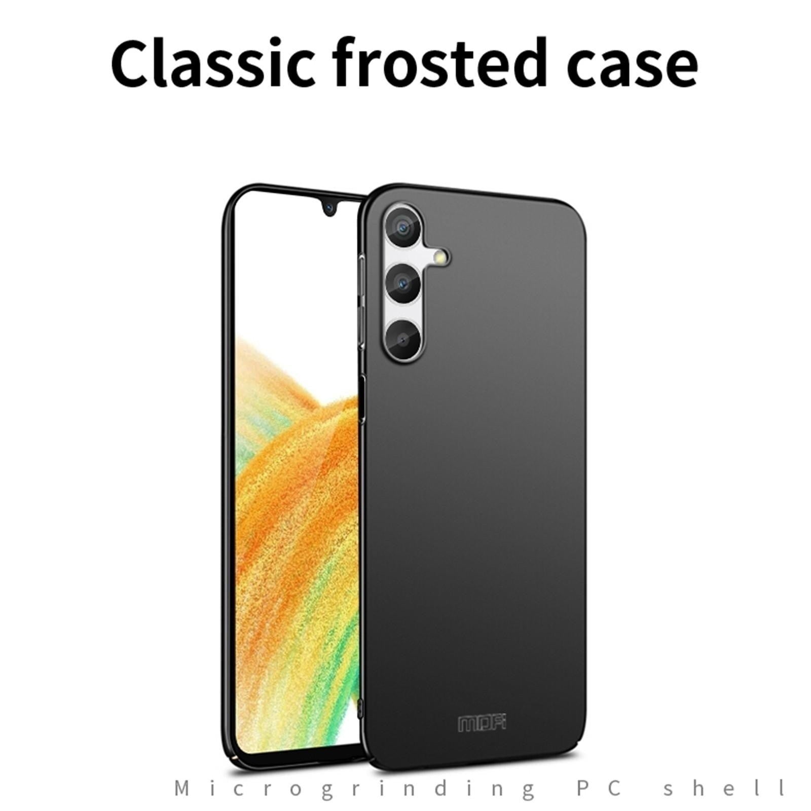 MOFI JK PC Series-1 Shield for Samsung Galaxy A24 4G Hard PC Phone Case Fingerprint Free Matte Cover