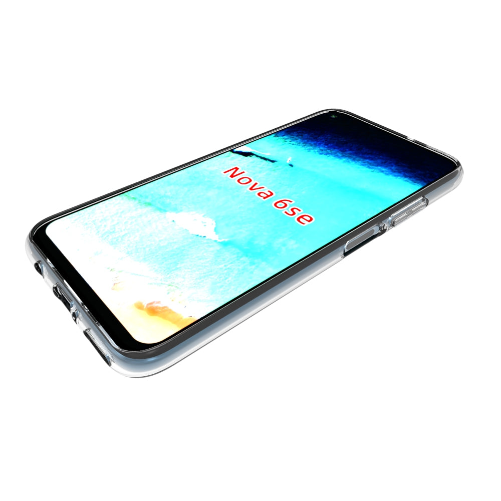 10PCS Transparent Soft TPU Phone Case Cover for Huawei P40 lite nova 6 SE Nova 7i