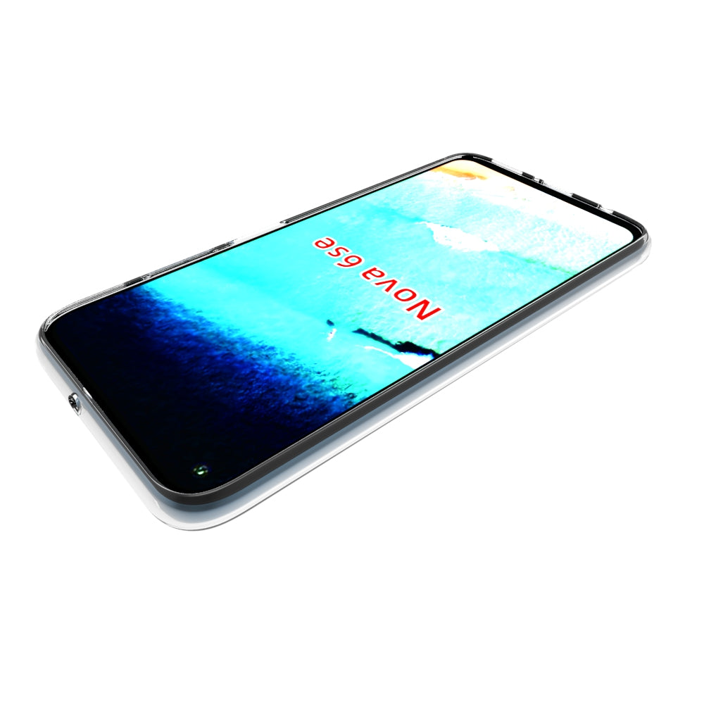 10PCS Transparent Soft TPU Phone Case Cover for Huawei P40 lite nova 6 SE Nova 7i
