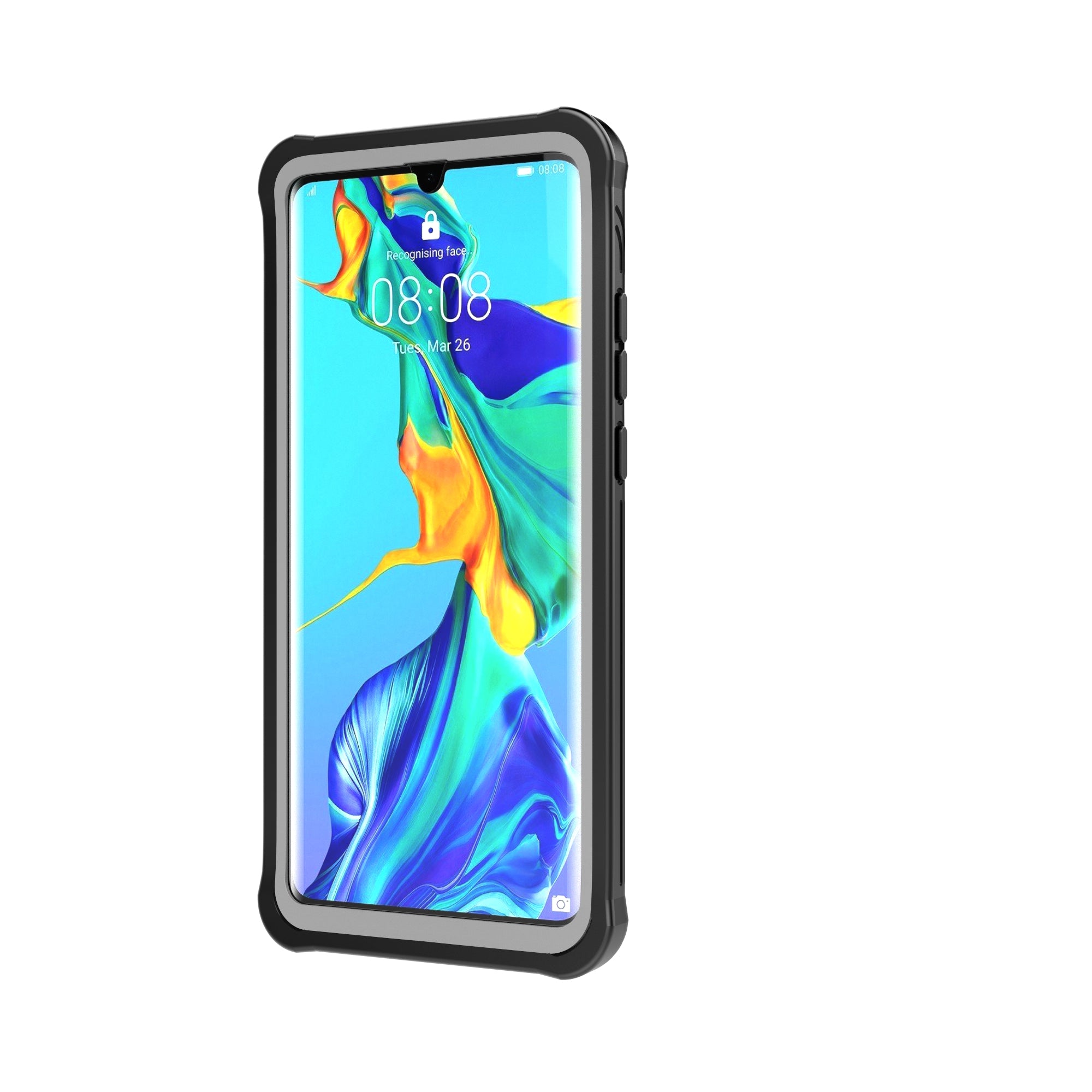 Full Body Protection Hard PC Phone Shell with PET Screen Film for Huawei P30 Pro