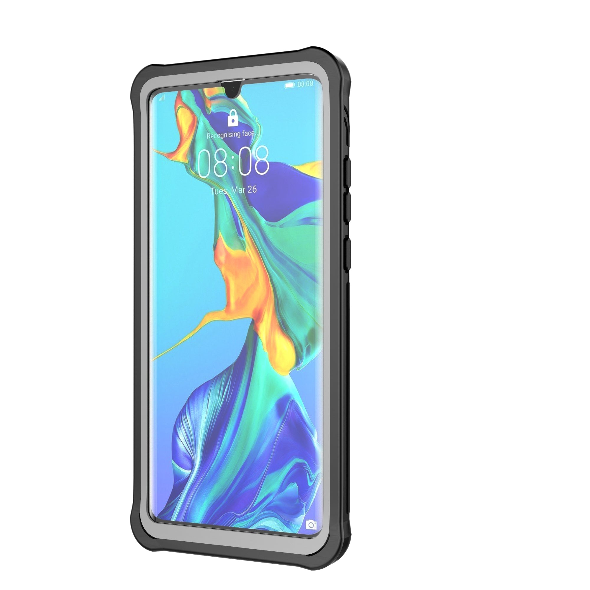 Full Body Protection Hard PC Phone Shell with PET Screen Film for Huawei P30 Pro