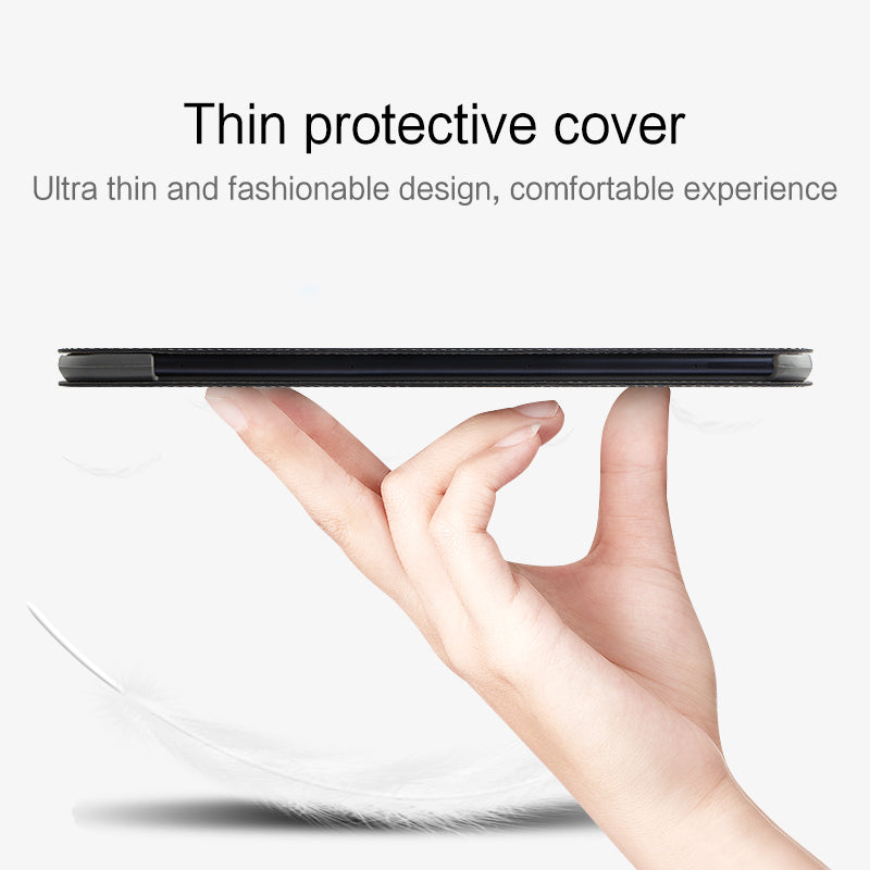 Top Genuine Cowhide Leather Tablet Case for Huawei MatePad Pro