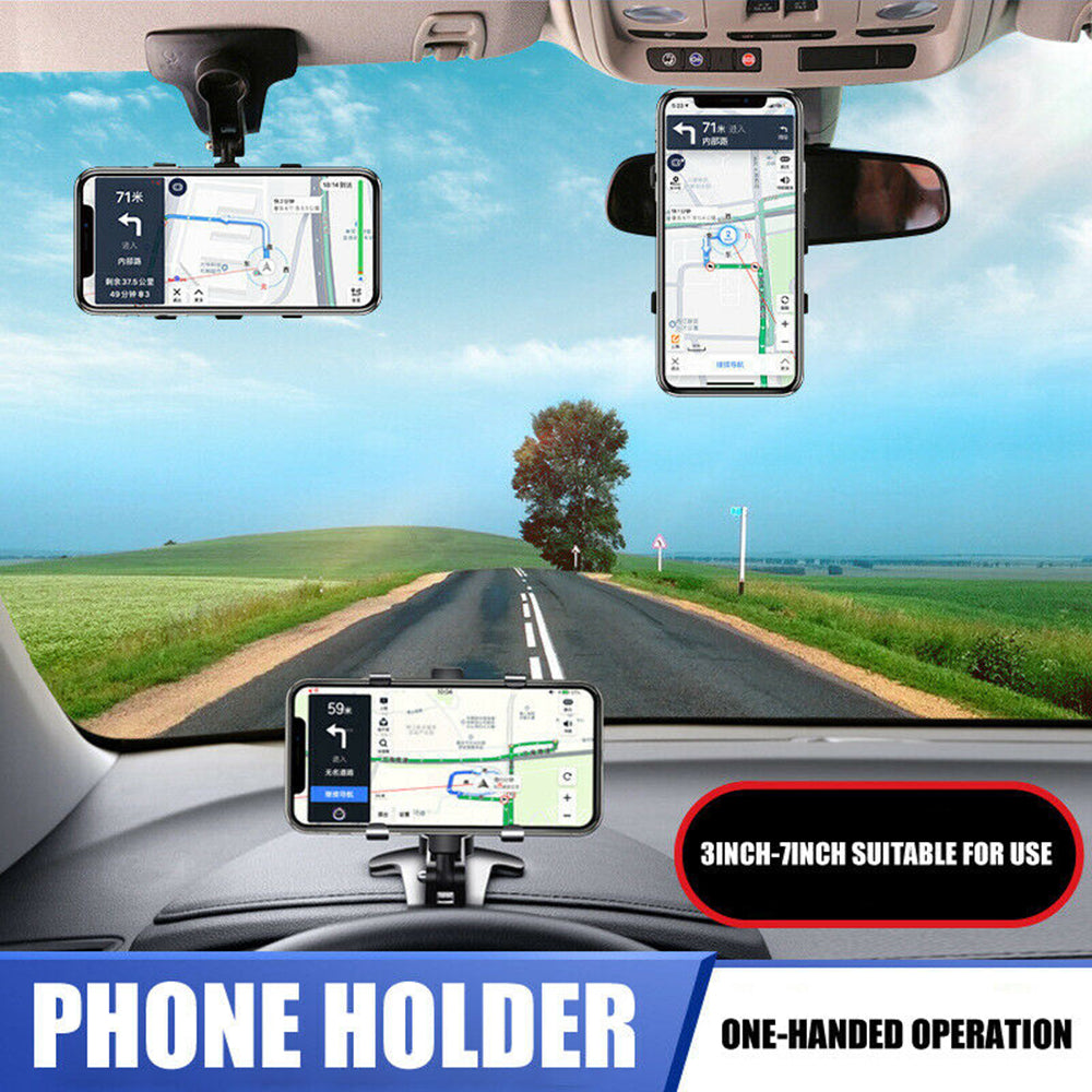 360 Degree Car Dashboard Holder Mount Bracket for Mobile Phone GPS Navigation