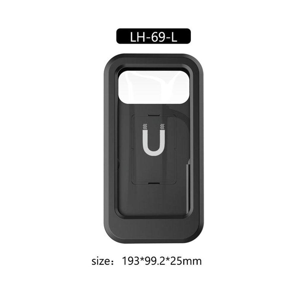 360¡ã Rotation Touch Screen Waterproof Bicycle Mobile Phone Bag Bracket with Built-in Magnetic Attraction