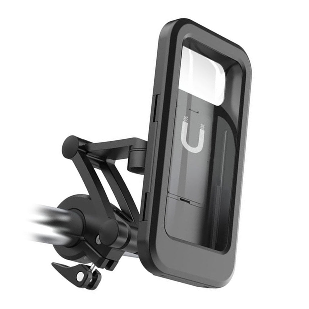 360¡ã Rotation Touch Screen Waterproof Bicycle Mobile Phone Bag Bracket with Built-in Magnetic Attraction