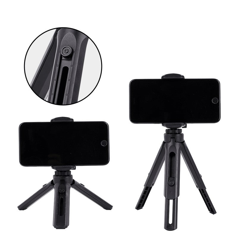 360 Degree Rotation Extendable Tripod Phone Holder Desktop Stand for iPhone Samsung Huawei
