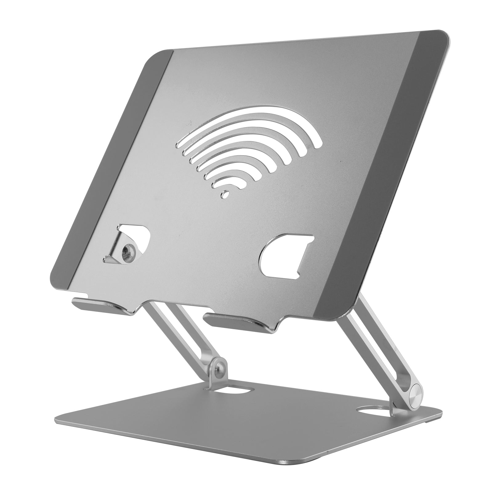 Portable Aluminum Alloy Laptop Stand Folding Notebook Riser Holder with Adjustable Angle
