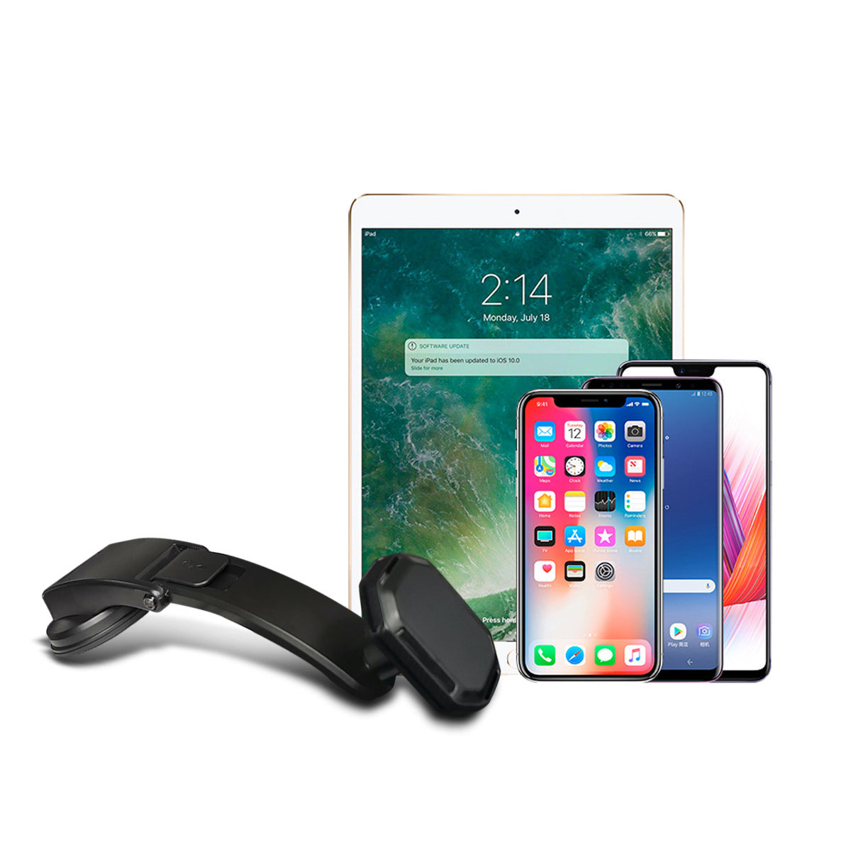 Car Dashboard Windshield Mount 360 Degree Rotatable Magnetic Phone Holder Stand