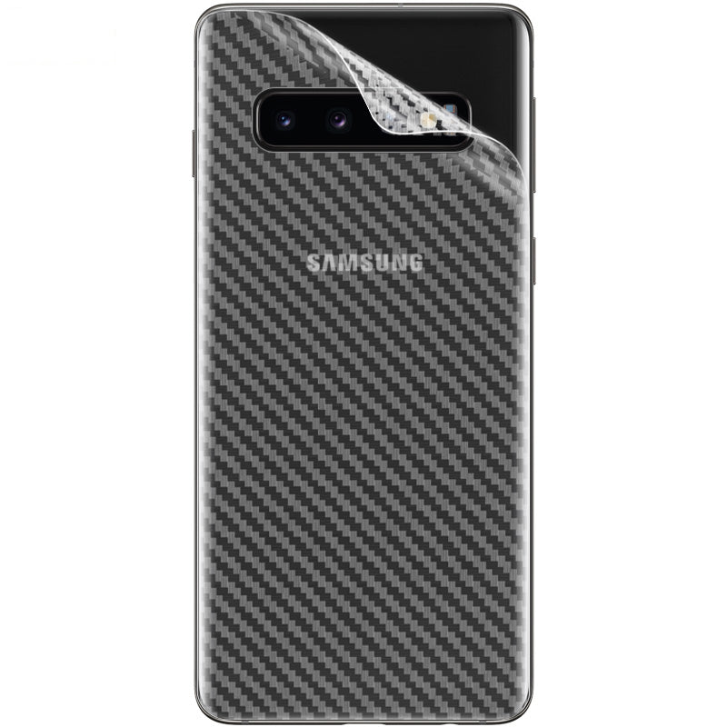 IMAK for Samsung Galaxy S10 Carbon Fiber Pattern Anti-scratch Phone Back Protector