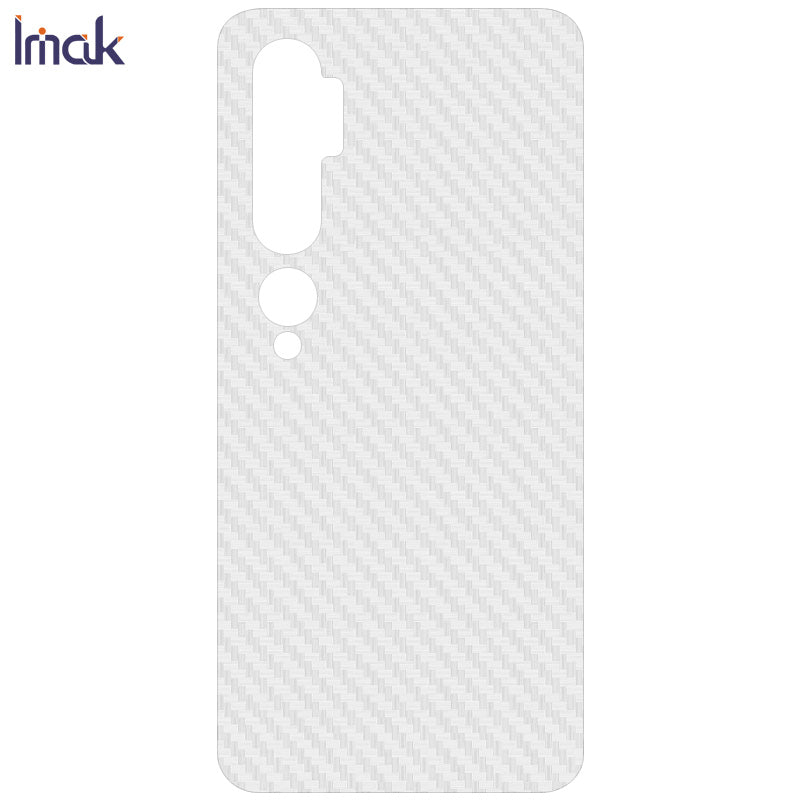 IMAK for Xiaomi Mi CC9 Pro Mi Note 10 Note 10 Pro Carbon Fiber Texture Anti-scratch Phone Cover Protector