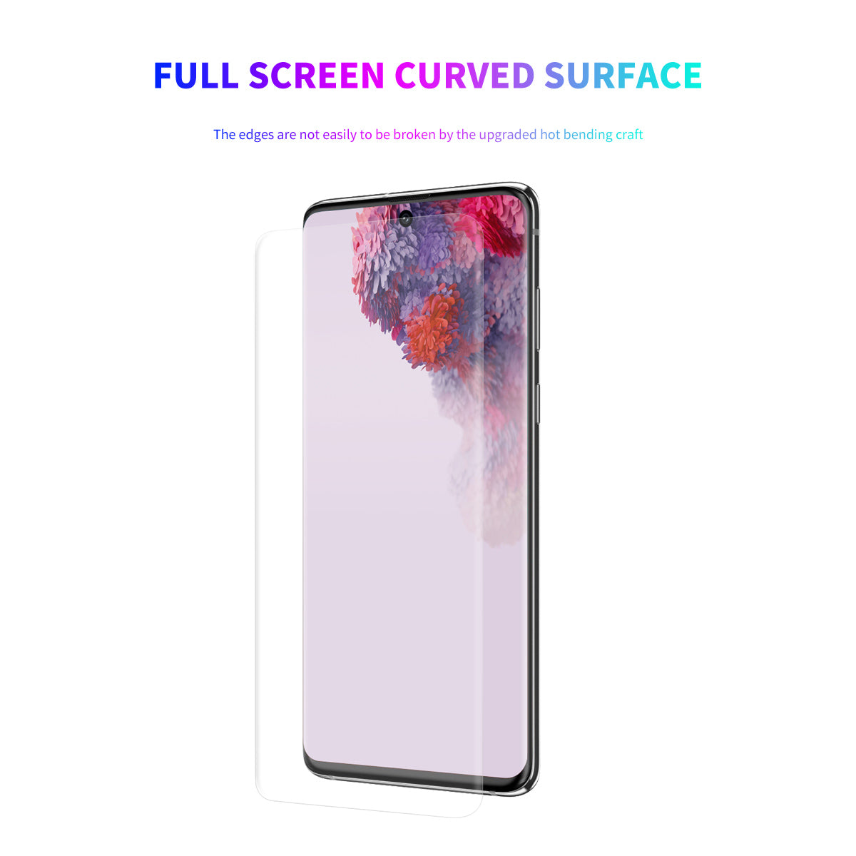 ENKAY HAT PRINCE 3D Full Screen Curved Hot Bending PET HD Screen Protective Film for Samsung S20 Plus