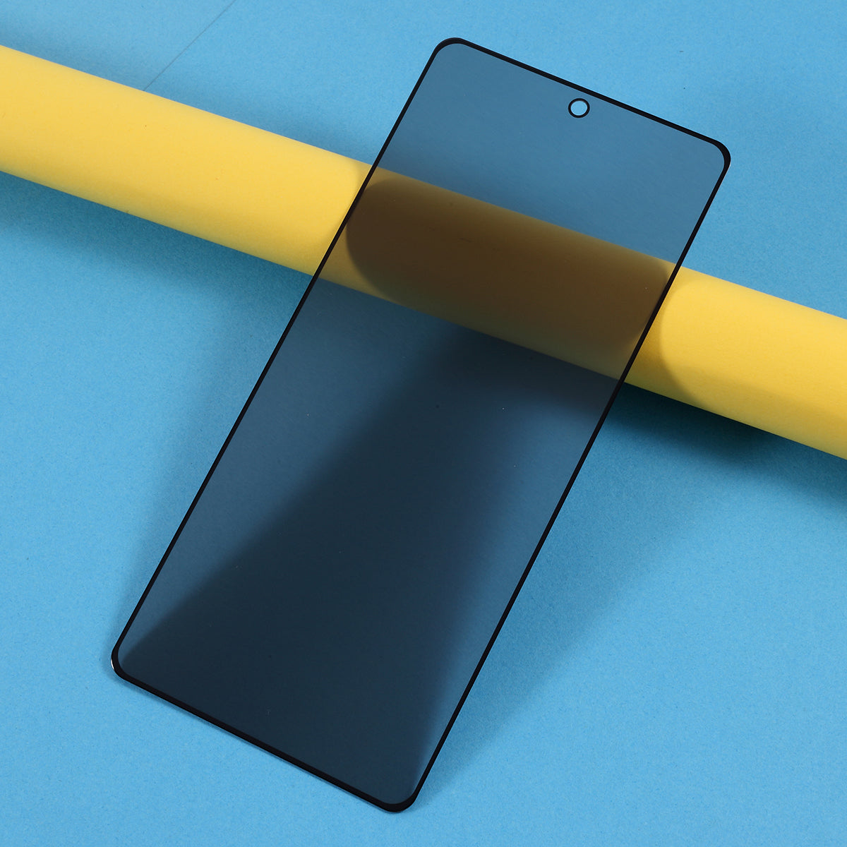 Pro Samsung Galaxy A91 S10 Lite Hedvábný potisk Anti-peep Celoobrazovkový kryt Ochranná fólie z tvrzeného skla