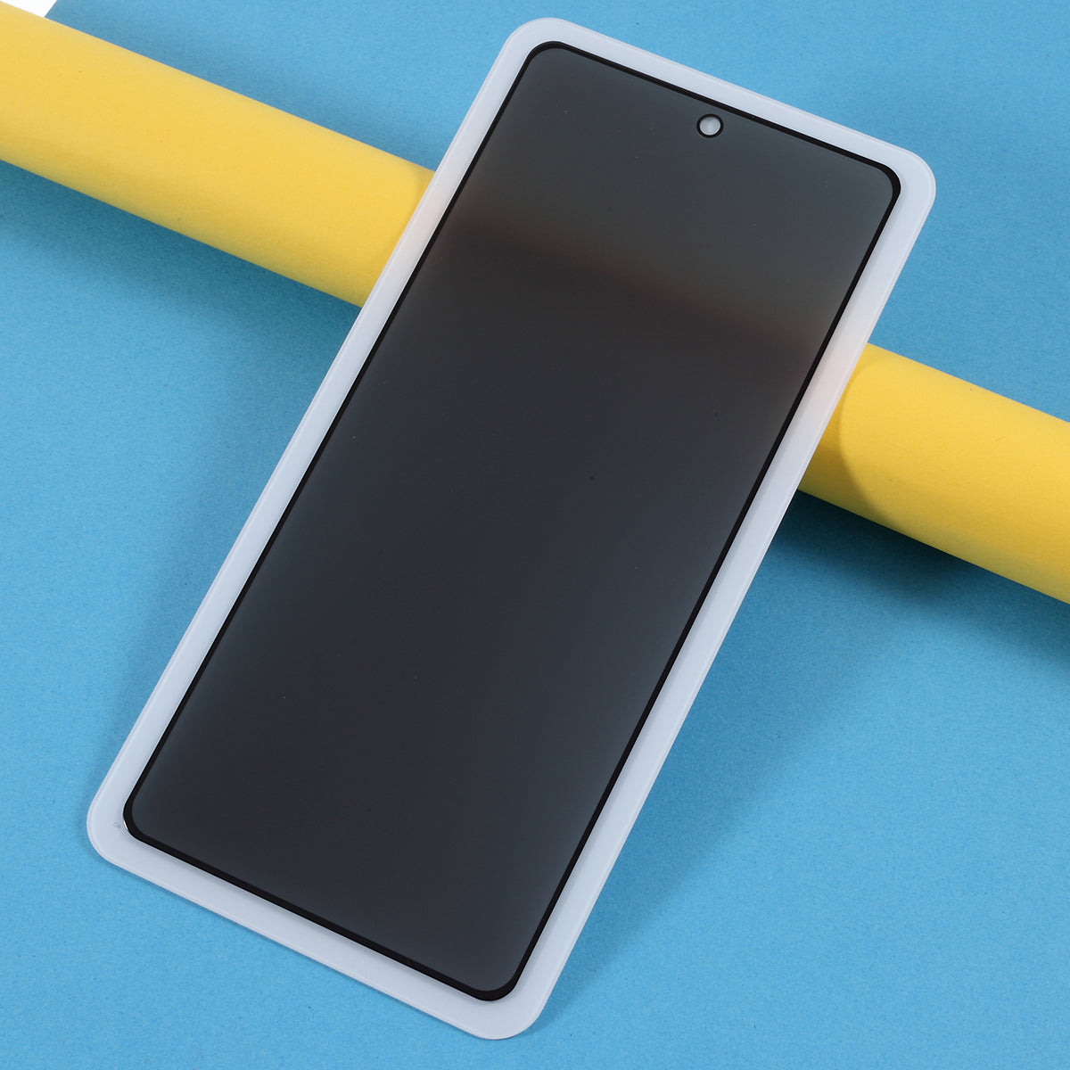 Pro Samsung Galaxy A91 S10 Lite Hedvábný potisk Anti-peep Celoobrazovkový kryt Ochranná fólie z tvrzeného skla