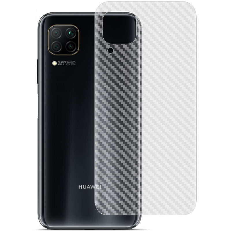 IMAK Carbon Fiber Surface Soft PVC Back Film for Huawei nova 6 SE P40 lite Nova 7i
