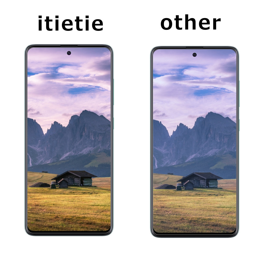 ITIETIE [2ks sada] 2,5D 9H ultra čiré tvrzené sklo pro ochranu obrazovky pro Samsung Galaxy A91 S10 Lite