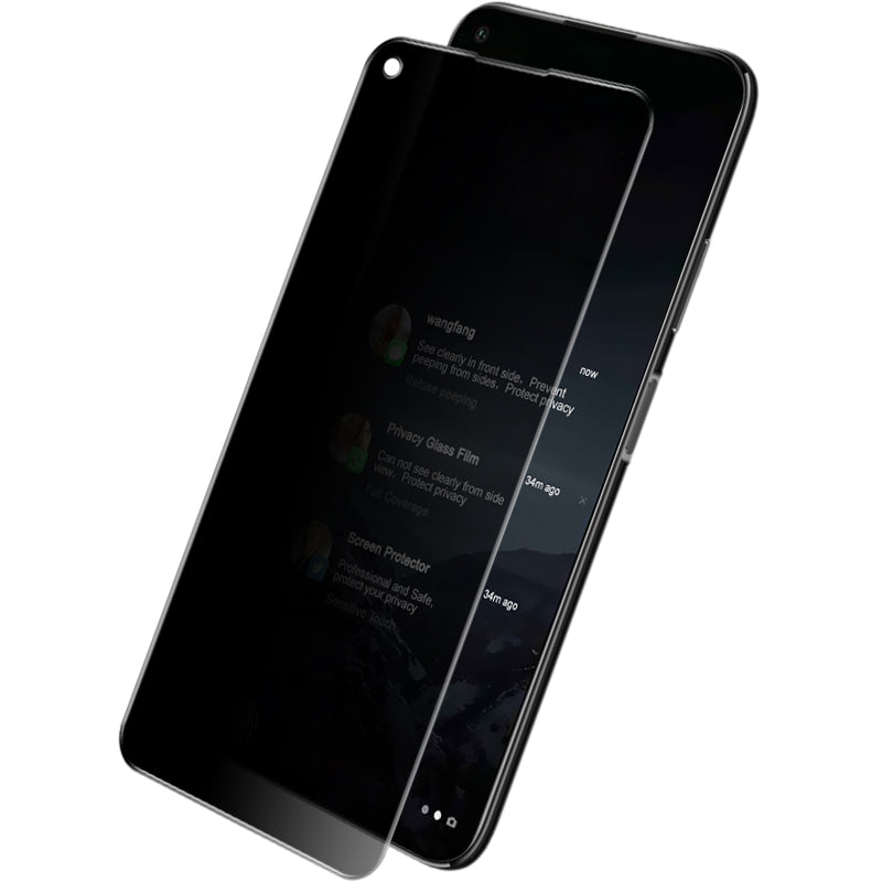 IMAK Privacy Anti-peep Tempered Glass Screen Protector for Huawei P40 lite nova 6 SE Nova 7i