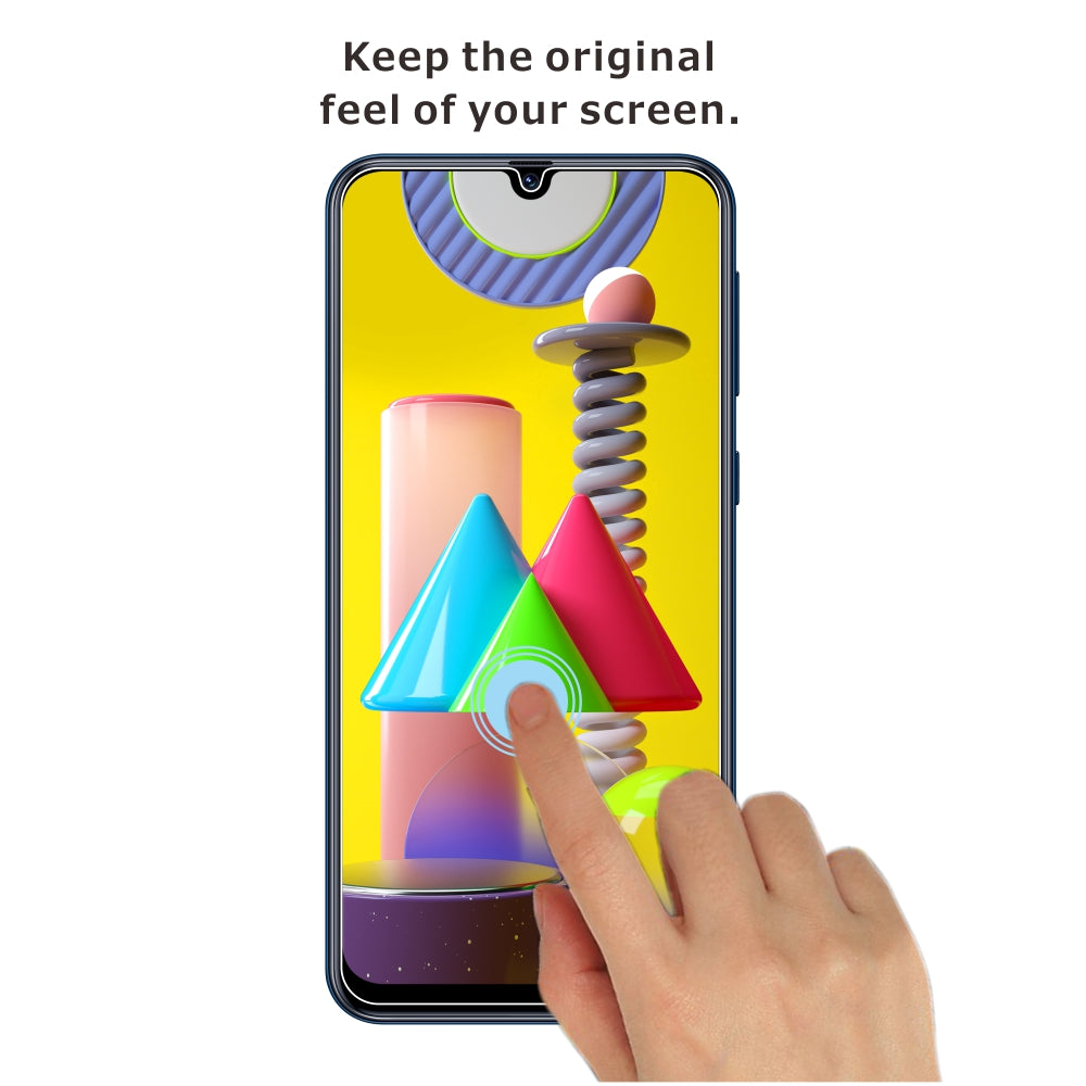 Sada 2 kusů ITIETIE 2.5D 9H ochranná fólie z tvrzeného skla pro Samsung Galaxy M31