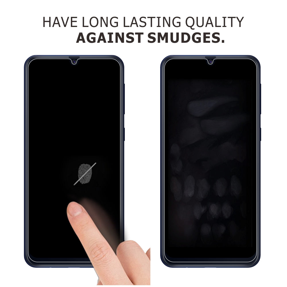 Sada 2 kusů ITIETIE 2.5D 9H ochranná fólie na displej z tvrzeného skla pro Samsung Galaxy M21