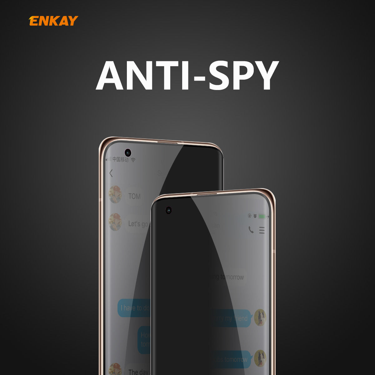 HAT PRINCE 0.26mm 9H [3D Hot-bending Curved Edge] Full Size Anti-Spy Tempered Glass Screen Protector for Xiaomi Mi 10 Mi 10 Pro