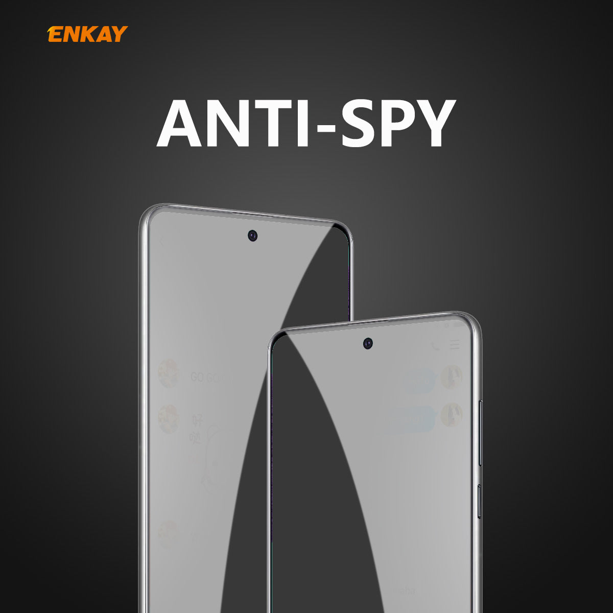 HAT PRINCE 0.26mm 9H 6D Full Screen Anti-Spy Tempered Glass Screen Guard Film for Samsung Galaxy A51 SM-A515