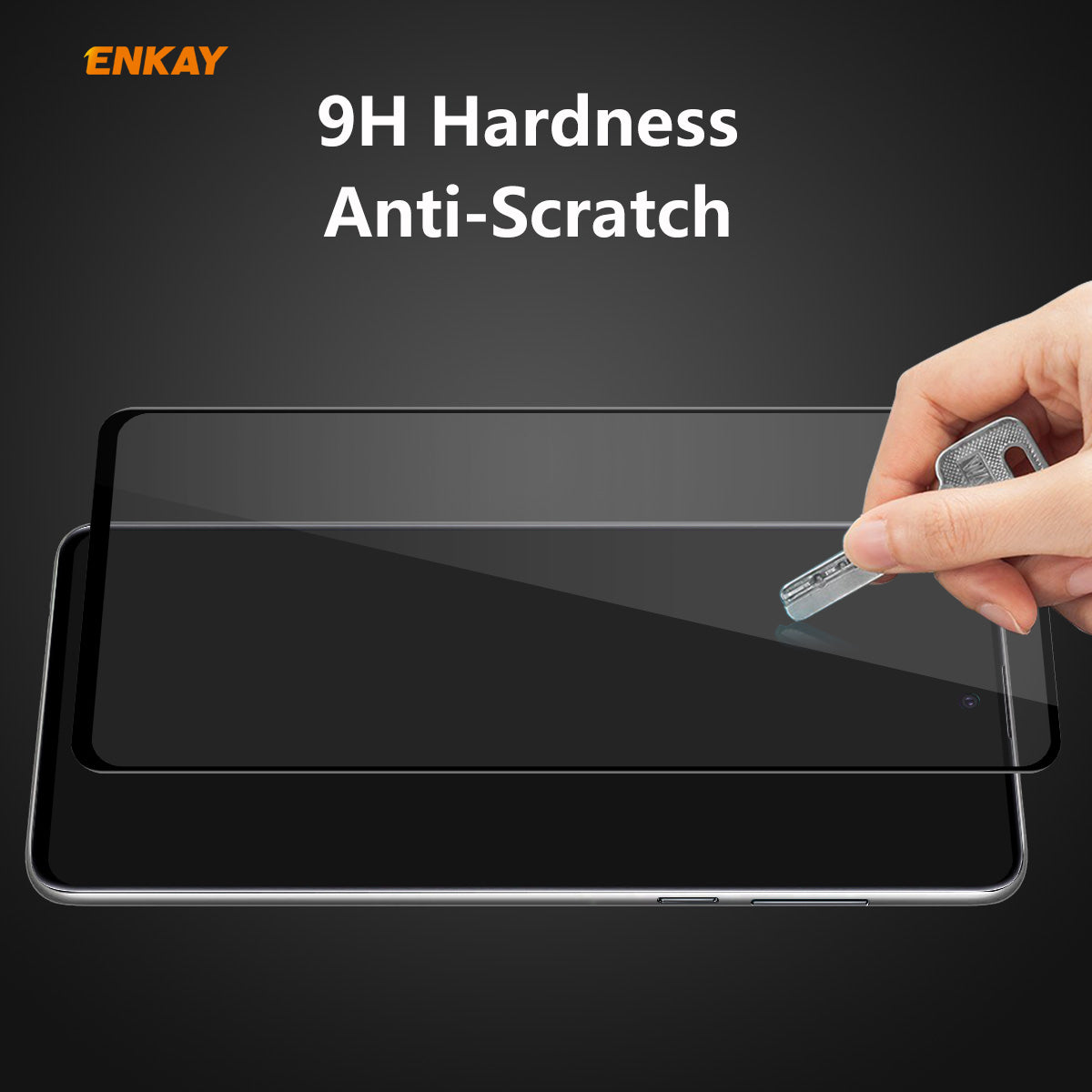 HAT PRINCE 0.26mm 9H 6D Full Screen Anti-Spy Tempered Glass Screen Guard Film for Samsung Galaxy A51 SM-A515