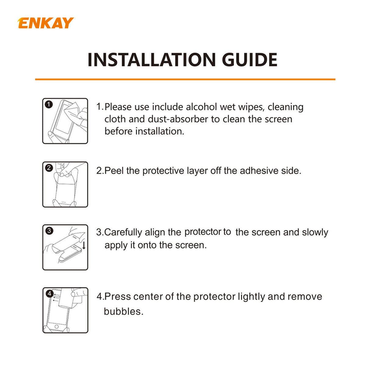 2Pcs ENKAY HAT PRINCE [0.2mm 9H 2.15D Arc Edges] Tempered Glass Back Camera Lens Guard Films for OnePlus 8 Pro