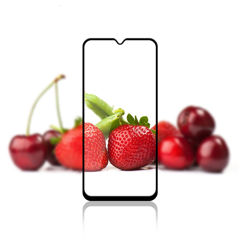 MOCOLO Secondary Hardening Screen Protector for Xiaomi Redmi 9A, HD Clear Silk Printing Full Coverage Full Glue Tempered Glass Film