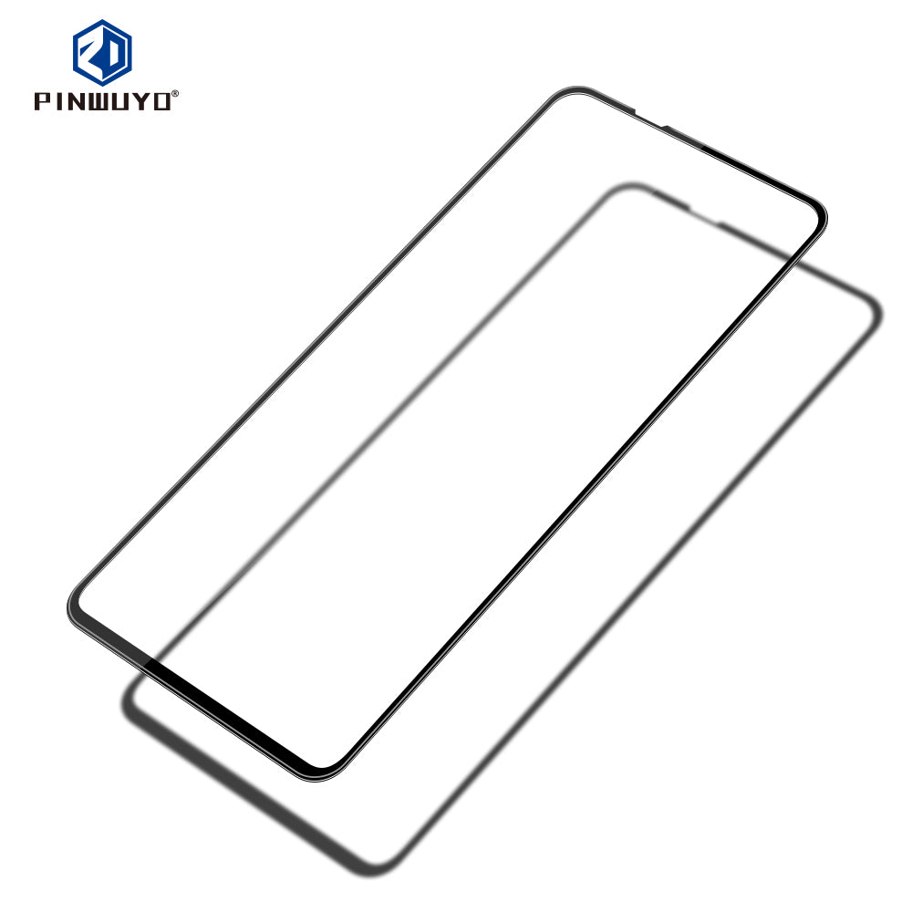 PINWUYO 3D Curved Full Size Anti-fingerprint Anti-explosion Tempered Glass Screen Protector for Samsung Galaxy A21 A21s