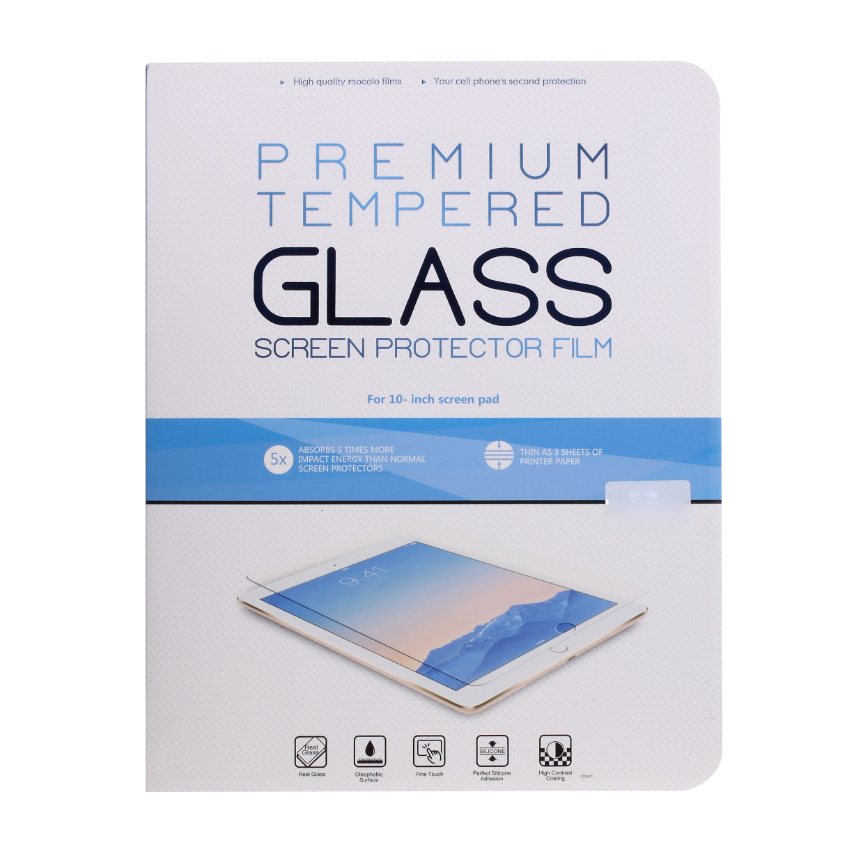 0.3mm Arc Edge Tempered Glass Screen Protector Shield Film for Samsung Galaxy Tab S9 S7 Tab S7 FE Tab S8
