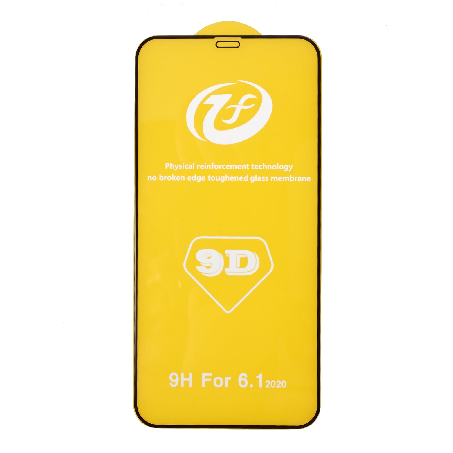 Full Size Silk Print Tempered Glass Screen Film for iPhone 12 Pro 12 Max 6.1 inch